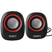 Snopy SN-120 2.0 Siyah/Kýrmýzý USB Speaker