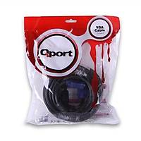 Qport Q-Vga10 15 Pin Fitreli 10 Metre Vga Kablo