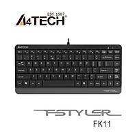 A4 Tech FK11 Q USB Kablolu MM Mini Klavye Gri