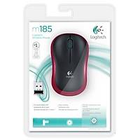 Logitech M185 Kablosuz Mouse Krmz 910-002237