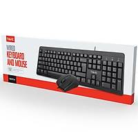 Havit KB611CM Kablolu Klavye Mouse Set Siyah