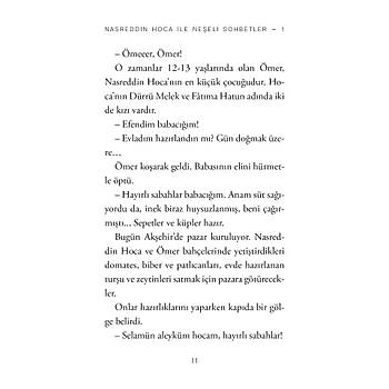 Nasreddin Hoca ile Neeli Sohbetler - 1 / Kavuk ocukluunu Hatrlam