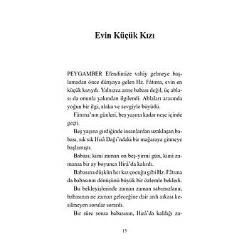 Peygamberimizin Mutlu Yuvas�-3 / HAZRET� F�TIMA / G�l Goncas� / Hilal �elikkol Kara