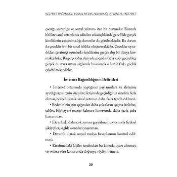 NTERNET BAIMLILII Sosyal Medya Alkanl ve Gvenli nternet