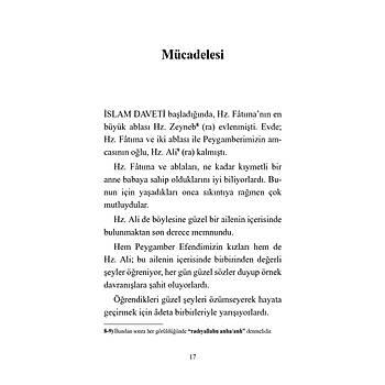 Peygamberimizin Mutlu Yuvas�-3 / HAZRET� F�TIMA / G�l Goncas� / Hilal �elikkol Kara