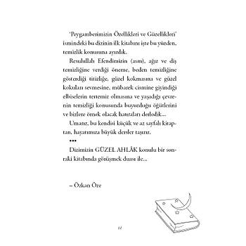 Peygamberimizin zellikleri ve Gzellikleri: 1 - TEMZLK / zkan ze