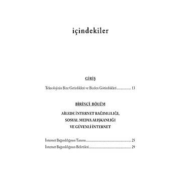 NTERNET BAIMLILII Sosyal Medya Alkanl ve Gvenli nternet