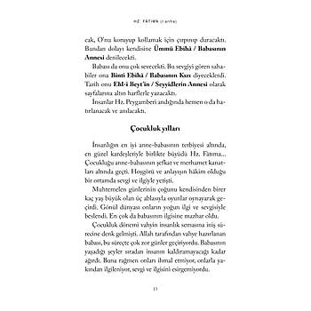 Hz. Fatıma (Ehl-i Beyt'in Annesi)