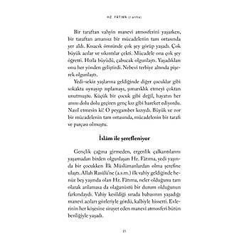 Hz. Fatıma (Ehl-i Beyt'in Annesi)