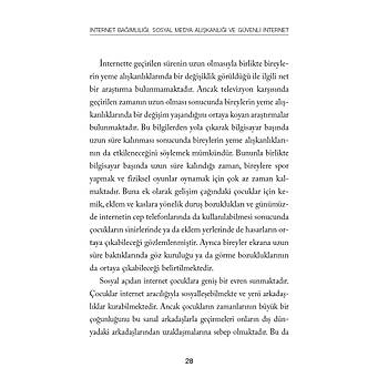 NTERNET BAIMLILII Sosyal Medya Alkanl ve Gvenli nternet