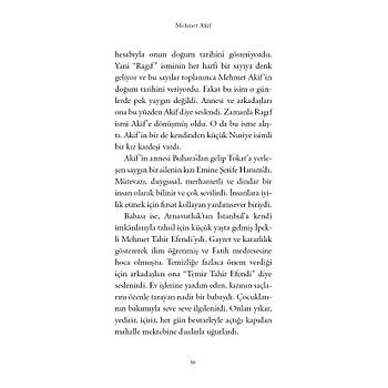 rnek nsanlar Dizisi - 7 / MEHMET AKF