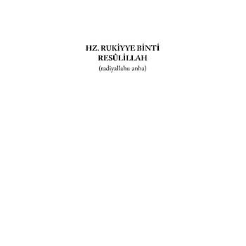 Hz. Rukiyye - Hz. mm Glsm (Gl'n ki Goncas)