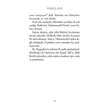 Peygamberimizin ocuk Dostlar-1 SME B. ZEYD / Gen Komutan