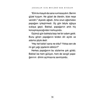 ocuklar in Mevlana'dan ykler