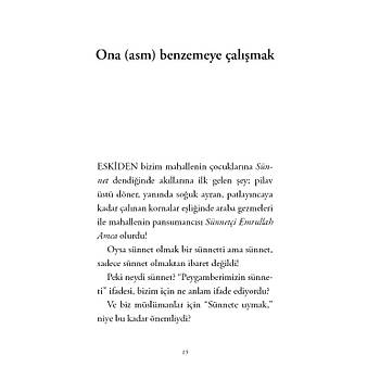 Peygamberimizin zellikleri ve Gzellikleri: 1 - TEMZLK / zkan ze