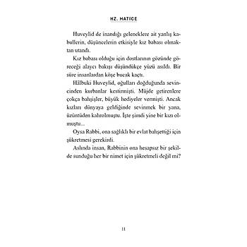Peygamberimizin Mutlu Yuvas�-1 / HAZRET� HAT�CE / Vefak�r E� / Hilal �elikkol Kara