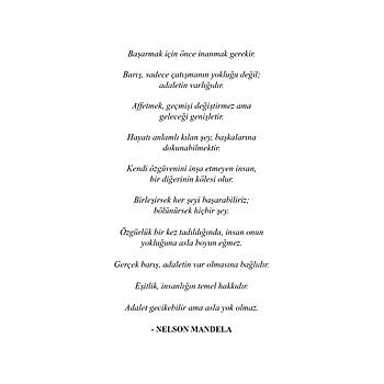 NELSON MANDELA / �lham Verenler-9 / Sevgi Ba�man
