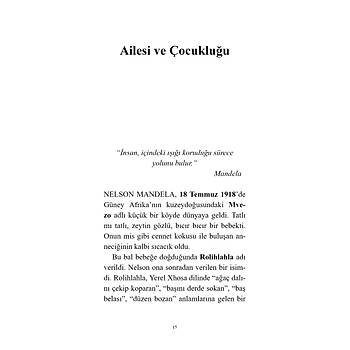 NELSON MANDELA / �lham Verenler-9 / Sevgi Ba�man
