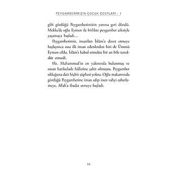 Peygamberimizin ocuk Dostlar-1 SME B. ZEYD / Gen Komutan