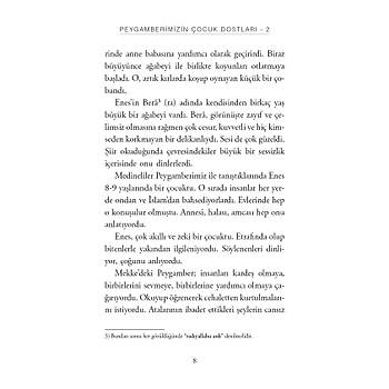 Peygamberimizin �ocuk Dostlar�-2 ENES B. M�L�K / K���k Hizmetk�r