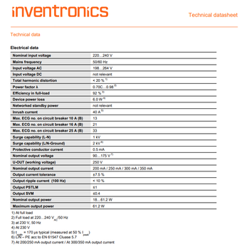 OSRAM ELEMENT EM FIT 60/220-240/350 D CS L G2 SABT AKIMLI LINEER TP LED SRC-NON SELV
