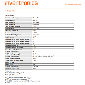 OSRAM ELEMENT EM FIT 18/220-240/350 D CS L G2 SAB�T AKIMLI LINEER T�P LED S�R�C�-NON SELV