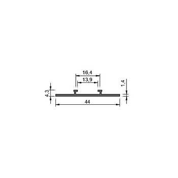 52mm Lineer Profil Aksesuar - Srgl Led Montaj Kza