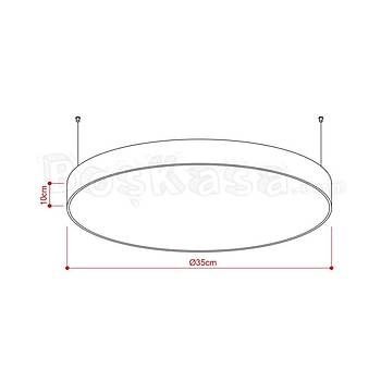 Davul (ember) Aydnlatma Sarkt / 35cm / Ykseklik : 10cm