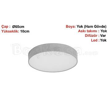 Davul (ember) Aydnlatma Sva st Bo kasa / 65cm / Ykseklik : 10cm