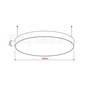 Davul (ember) Aydnlatma Sarkt Bo kasa / 90cm / Ykseklik : 10cm