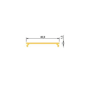 52mm Lineer Profil Aksesuar -  Opal Difzr