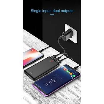 Baseus Mini CU Digital Display Ultra Slim Powerbank 10000 mAh