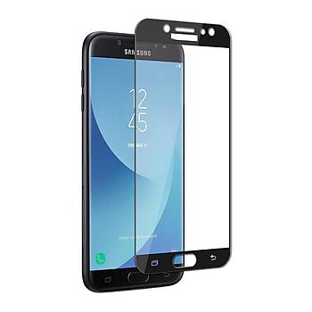 AntDesign 5D Tüm Yüzey Galaxy J5 Pro Cam Ekran Koruyucu Siyah