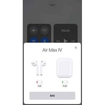 Air-Max Bluetooth Kulaklk Wireless arj Destekli