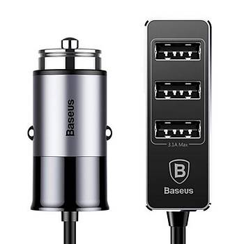 Baseus Enjoy Together oklu 4 Usb kl 5,5A Ara arj Cihaz