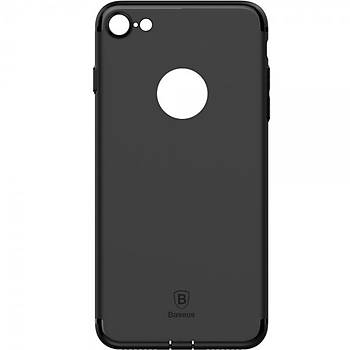 Baseus Simple Solid Serisi iPhone 7/8 Soket Korumalý Kýlýf Siyah