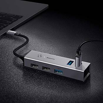 Baseus Cube TYPE-C 3 X USB 3.0 2 X 2.0 HUB oaltc Dntrc