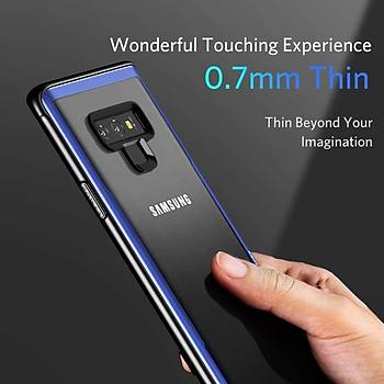 Bensk Magic Shiny Glass Serisi Galaxy Note 9 Kýlýf Purple