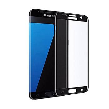 Piili 5D Tüm Yüzey Samsung Galaxy J7 Pro Cam Ekran Koruyucu Siyah