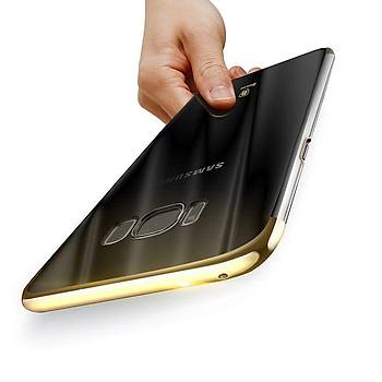 Baseus Samsung Galaxy S8 Glitter Ultra Ýnce TPU Kýlýf Altýn