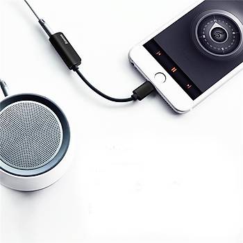 Baseus L32 2in1 Lightning arj ve Aux Dntrc Ses Kablosu