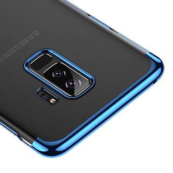 Baseus Glitter Serisi Samsung Galaxy S9 Plus TPU Kýlýf Mavi