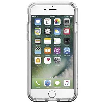 Spigen iPhone 7 / iPhone 8 Neo Hybrid Crystal Kılıf Satin Silver