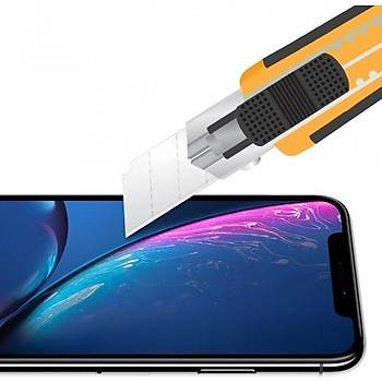 KinGcase phone XR / phone 11 Darbeye Dayankl Ekran Koruyucu Cam