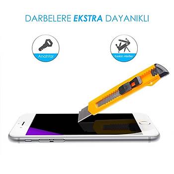 AntDesign Anti Blue Light iPhone 6/6S/7/8 Mat Cam Ekran Koruyucu