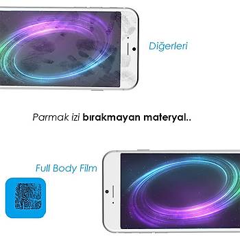Piili 4D Full Screen Koruma iPhone 8 Plus Ekran Koruyucu Film