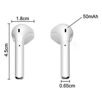 Airpods 4U i11 TWS Bluetooth 5.0 Kablosuz Kulaklk Bluetooth Kulaklk