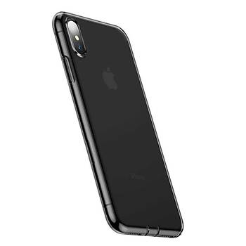 Baseus Simplicity iPhone X/XS 5.8 Soket Korumalý Transparan Kýlýf