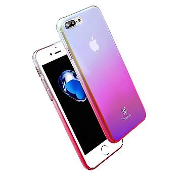 Baseus iPhone 7 Plus / 8 Plus Glaze Ultra Slim Kýlýf Pembe