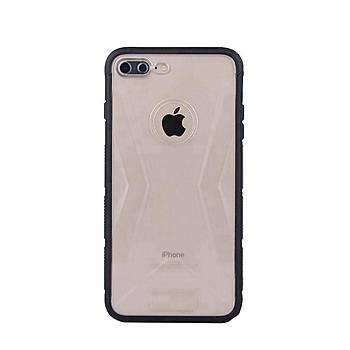 Lito Shockproof TPU Darbeye Dayankl iPhone 7 Plus Klf Siyah